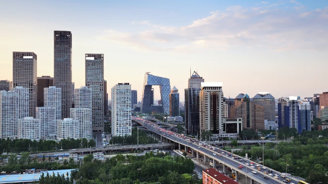 beijing city skyline
