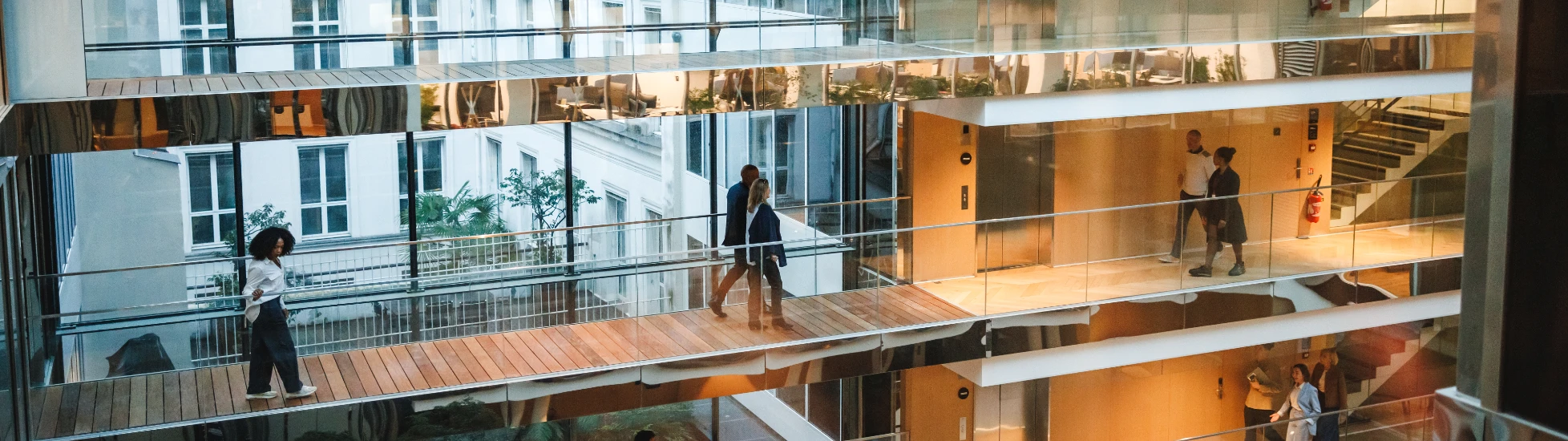 Multi level office space