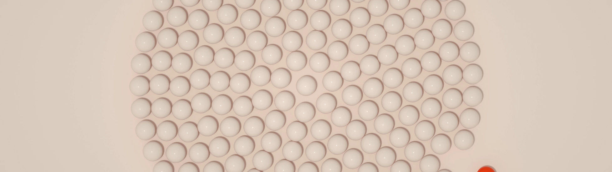 Circle Texture with a red accent dot