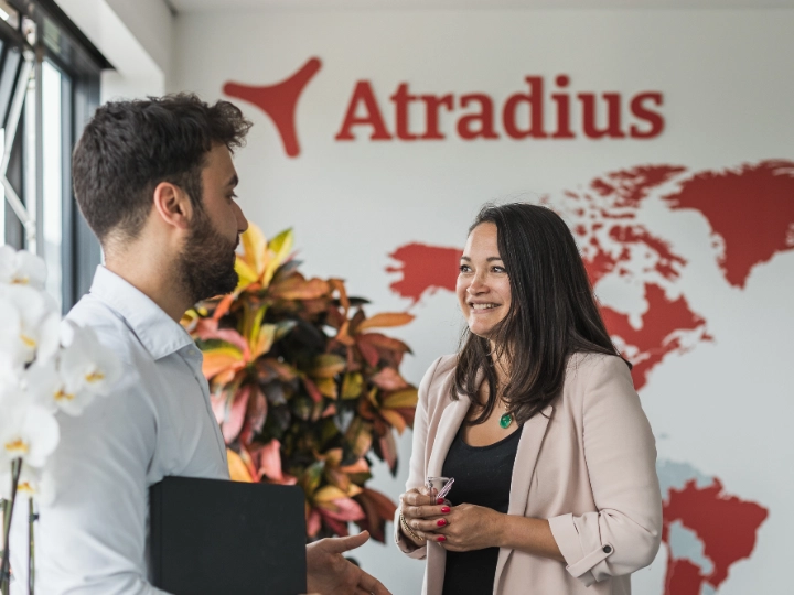 Atradius Paris colleagues in the office